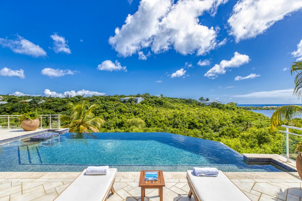 3- Location villa piscine Sea Vous Play Terres Basses Saint Martin_piscine